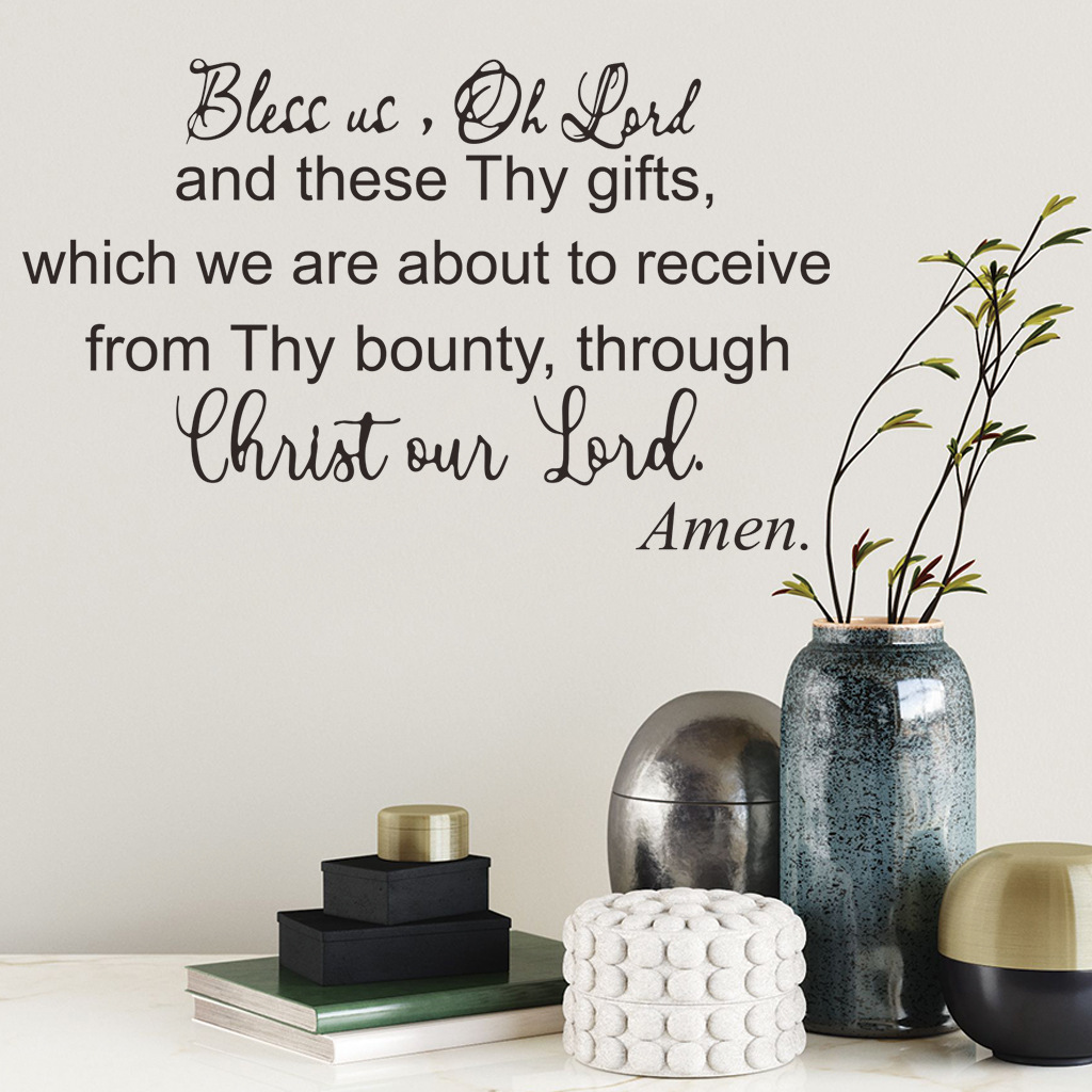 home decoration living room self adhesive vinyl wall stickers of bible verse