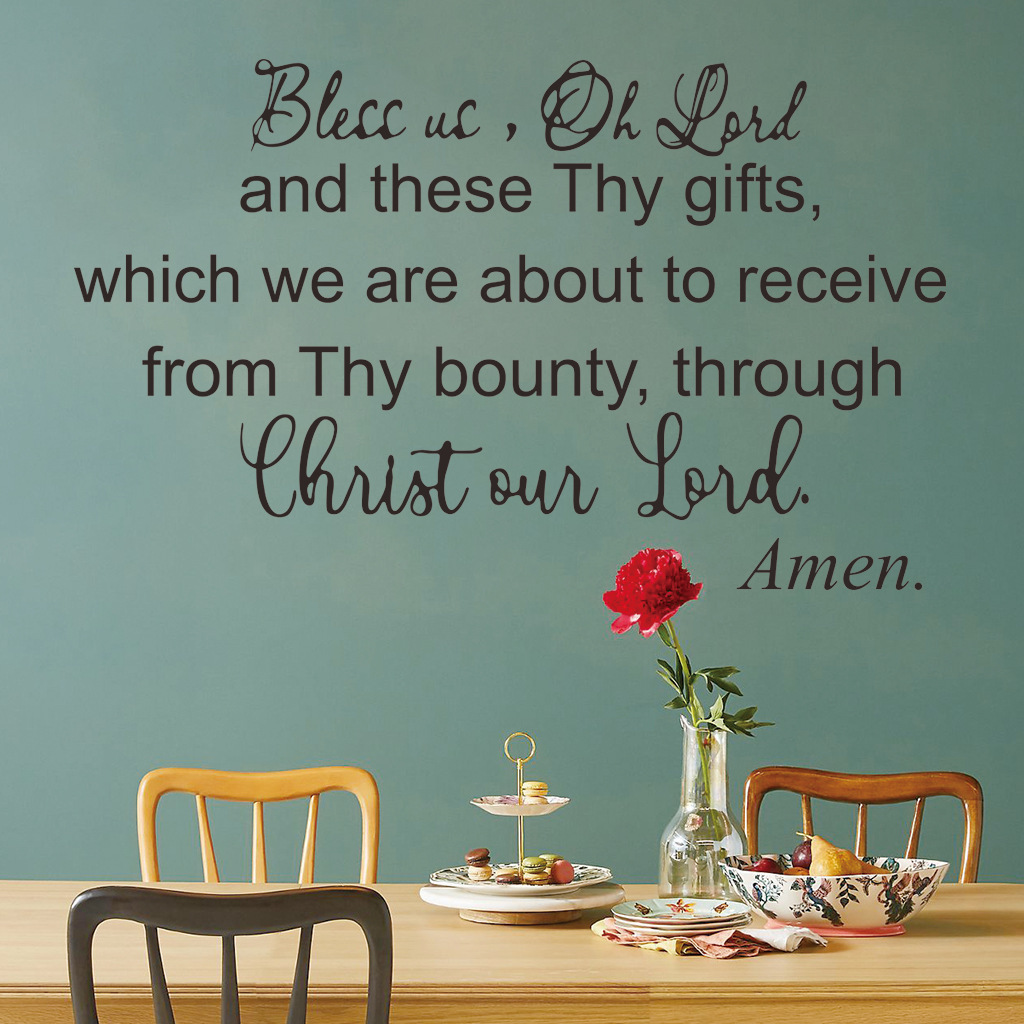 home decoration living room self adhesive vinyl wall stickers of bible verse