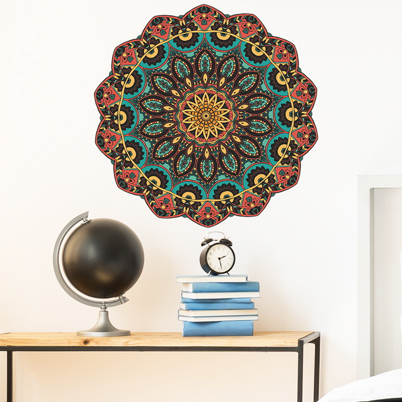 home decor living room decor adhesive 3d wall mandala stickers