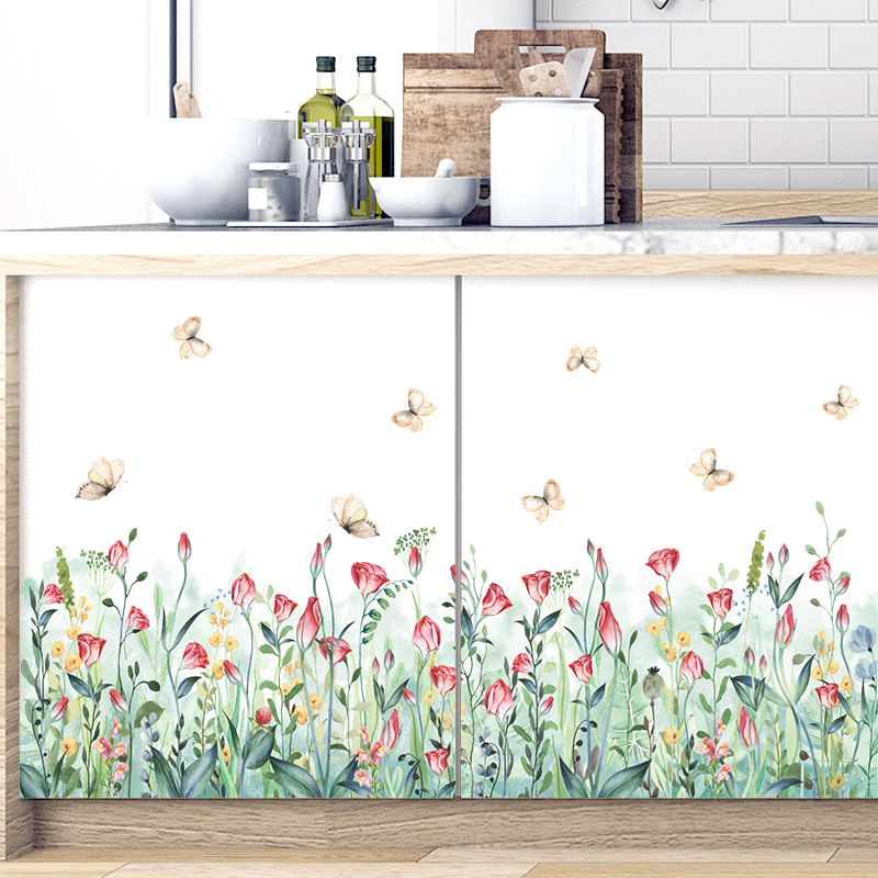 home decoration self adhesive 3d floral buy wall sticker