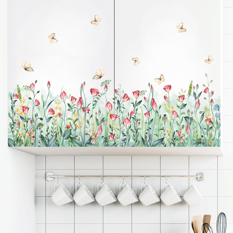 home decoration self adhesive 3d floral buy wall sticker