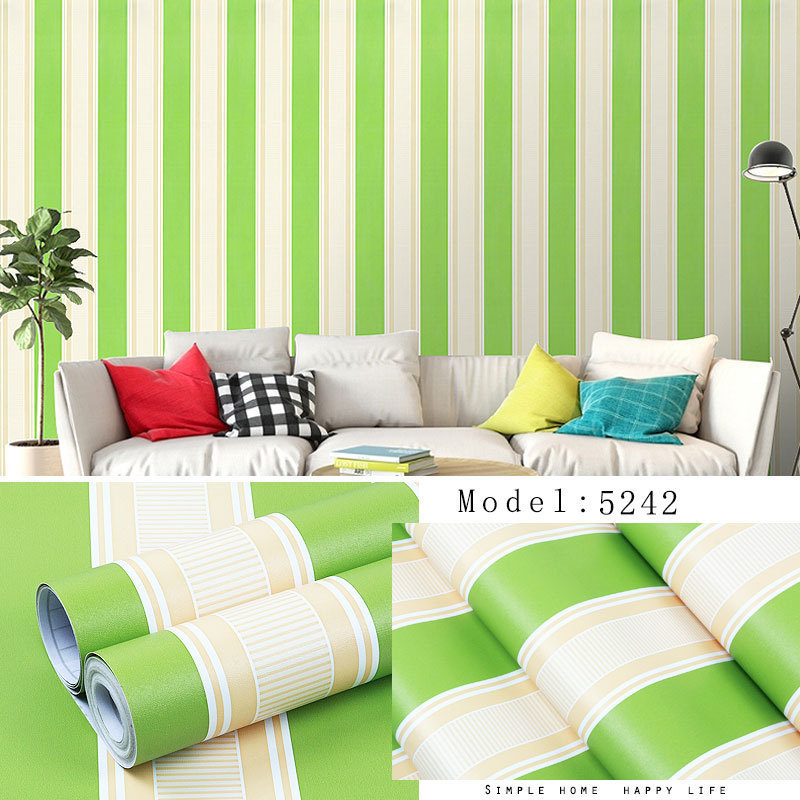 Peel and stick 3d pvc luxury shop for wallpaper