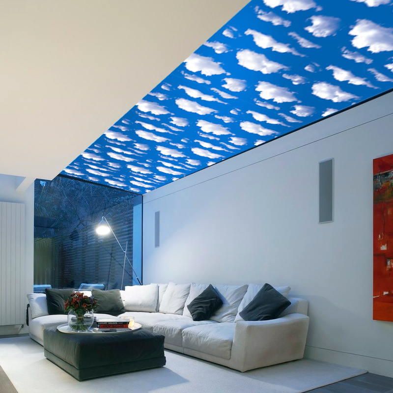 Living room self adhesive 3d ceiling wallpaper