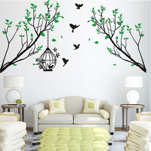 Custom self adhesive family tree vinyl wall decal art