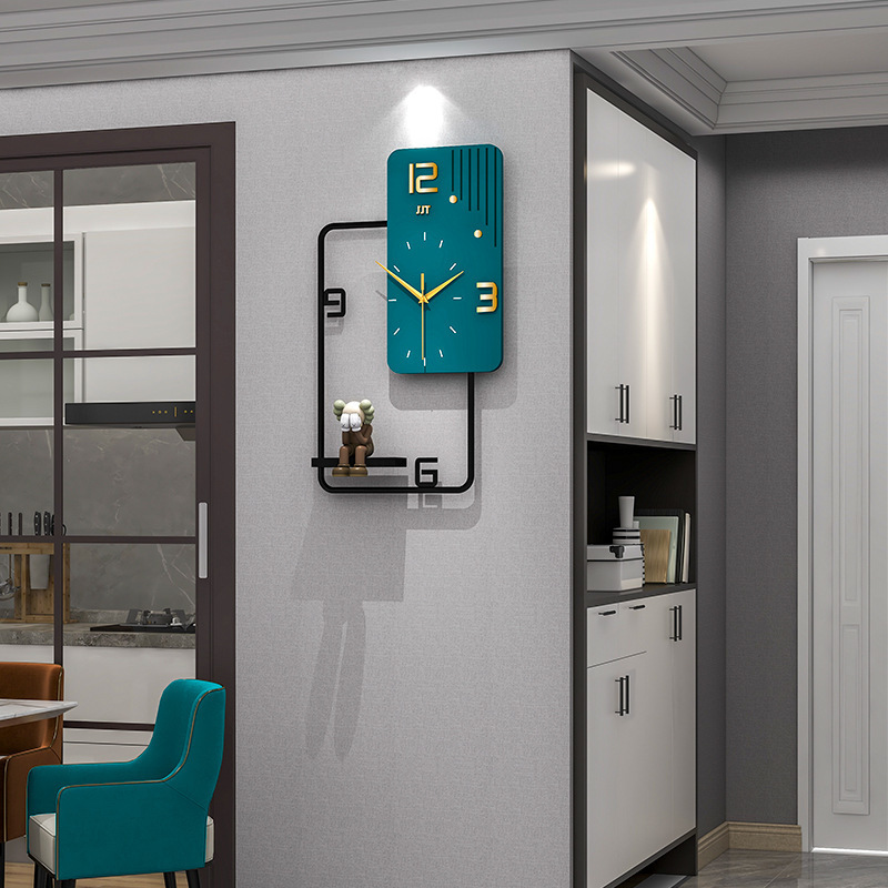 high quality living room clock 3d fancy wall watch home decorative