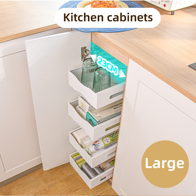 Top Sale Kitchen Under Cabinet Organizer Sliding Out Drawer for Under Sink