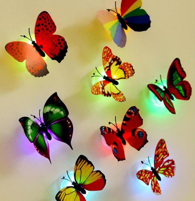 Hot-selling self adhesive 3d butterfly home decor wall stickers for kids room decoration kindergarten foam decals