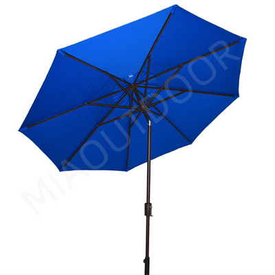 MIA Wholesale customized outdoor sunshade garden patio parasol umbrella tilt