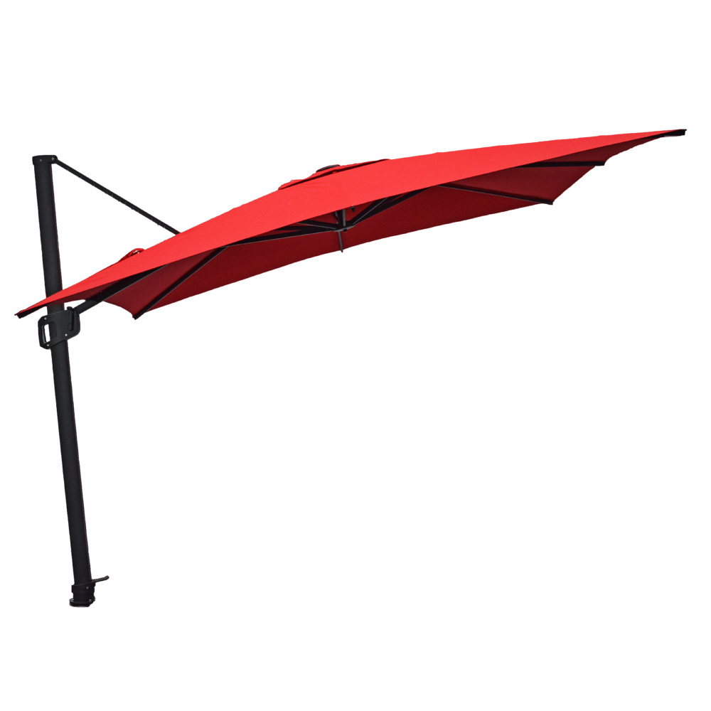 paraguas de tela  outdoor cantilever solar luxury garden umbrella parasol 3m