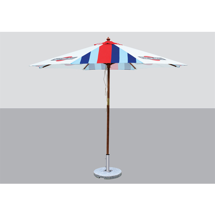 bali garden pool beach parasol custom logo advertising outdoor umbrella