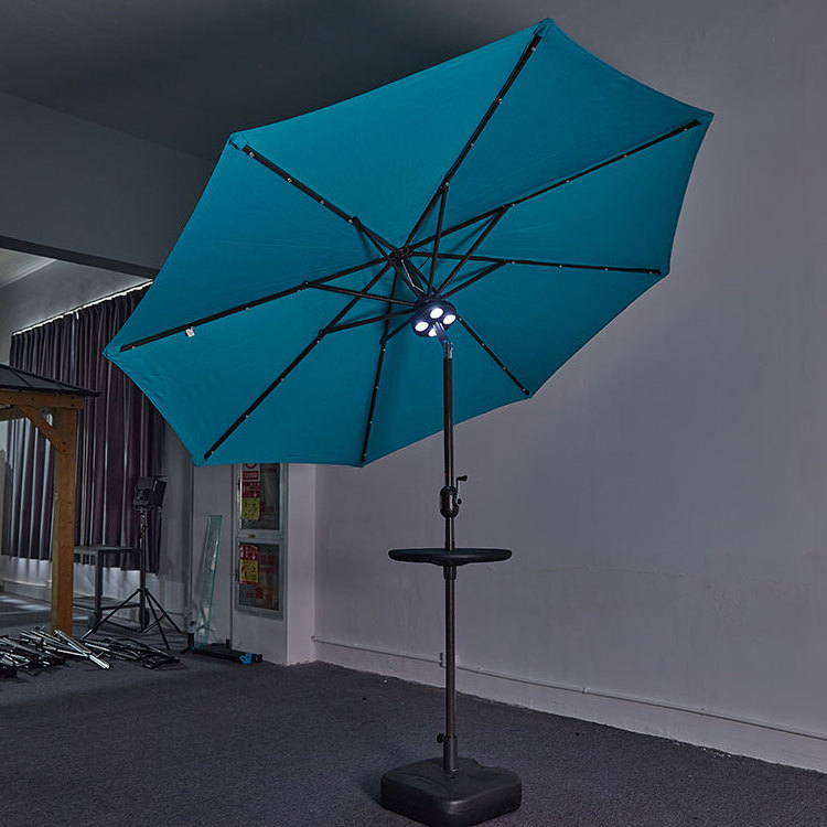 Waterproof Parasol Light Outdoor Umbrella Led Light Color Change Patio Umbrella Light