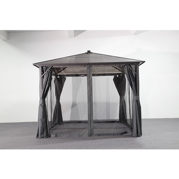 MIA Waterproof All Weather Party Family Outdoor Patio Sunshade Durable Gazebo with Mosquito Netting