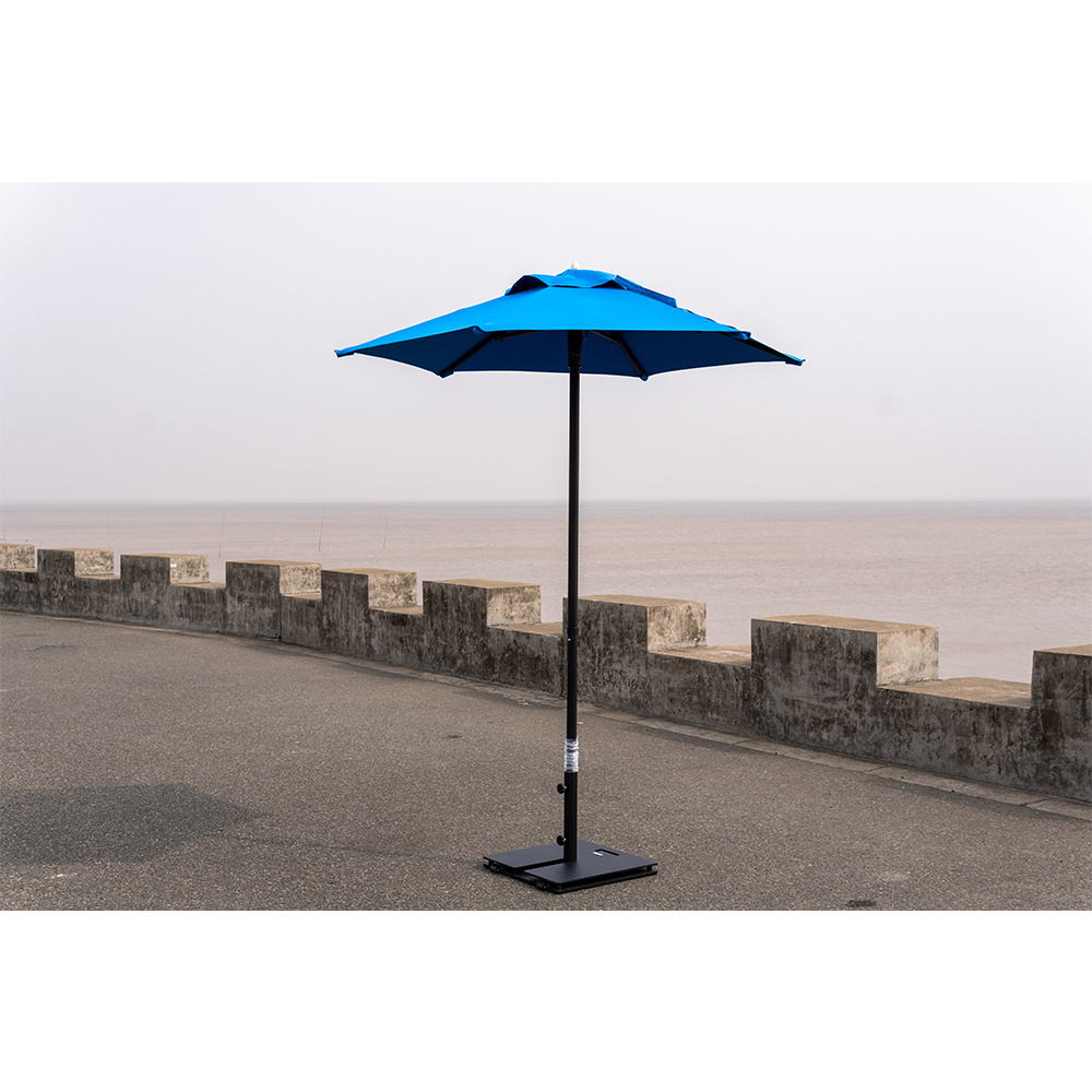 Patio Table Umbrella Push Button Tilt&Crank Market Parasol Umbrella for Garden Deck Backyard Pool