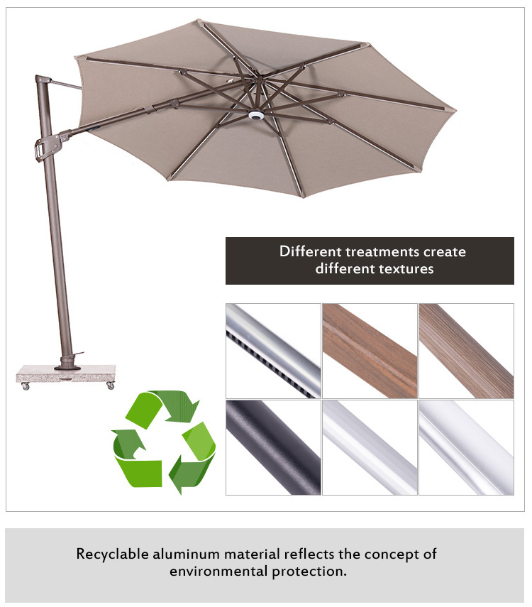 MIA Patio Table Umbrella 10ft Outdoor Umbrella Garden Parasol Patio Umbrellas