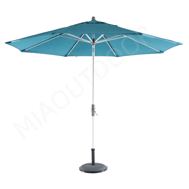 market aluminum parasol hotel bistro patio cafe umbrella outdoor with logo restaurant