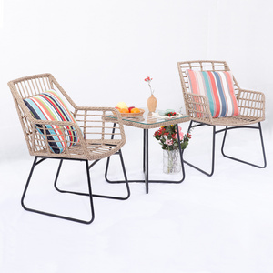 MIA Bistro Set Sectional Patio  Outdoor Furniture Aluminium Rattan Furniture Set