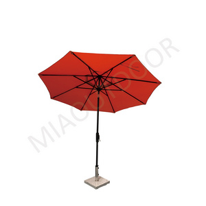 canvas beach aluminum auto-tilt umbrella