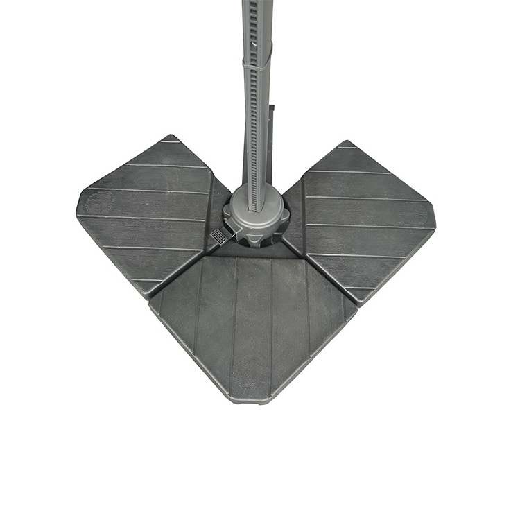 concrete umbrella base cement