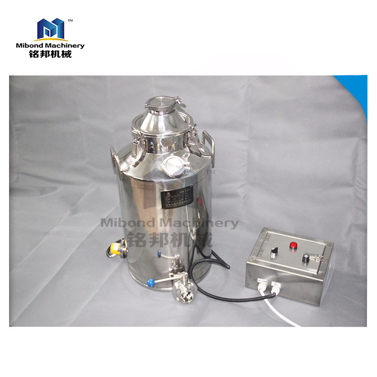 50L Vertical Double Jacketed Blending Machine Yak Stainless steel Milk /Can/Boilers in Dairy Processing Machine