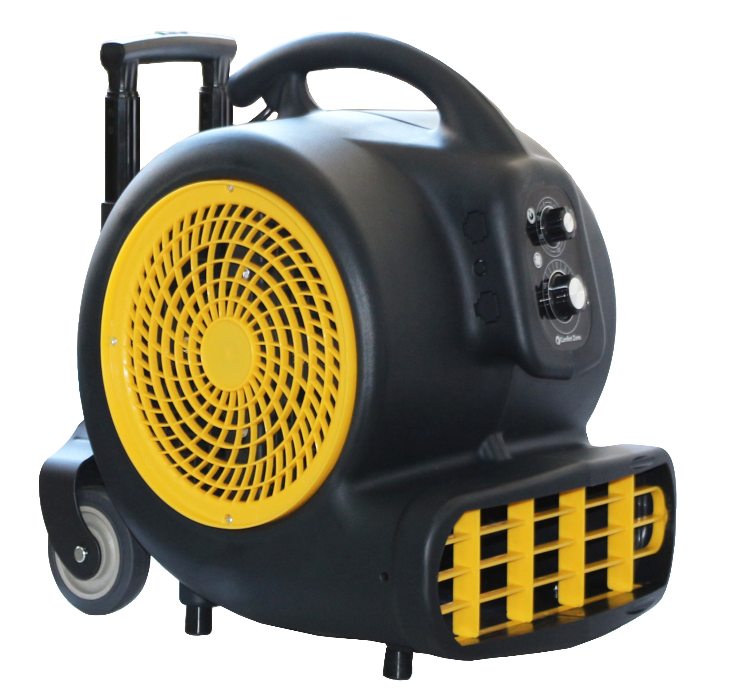 Portable 3/4 HP 1HP 3 Speeds  Floor Carpet Dryer Fan Air Mover Blower with Trolley