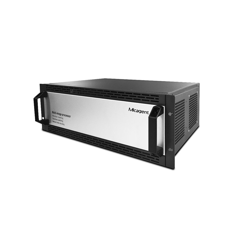 3U chassis HD 16 route input 20 route output video wall matrix processor LCD Audio and video splicing processor