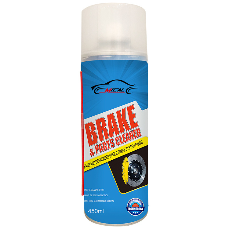 China OEM Super Brake Dust Degreaser Cleaner Spray for motorcycle bike Parts Cleaner Aerosol Brake Cleaner spray kit