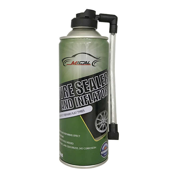 Aerosol Tire Sealer Inflator Spray Tyre Repair Spray 450ML