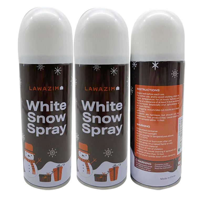 New Snow spray Carnival Christmas party decoration artificial white snow spray