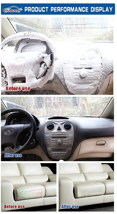 Car interior care custom car interior cleaner cleaning all surface dirty Multi-purpose foam cleaner spray