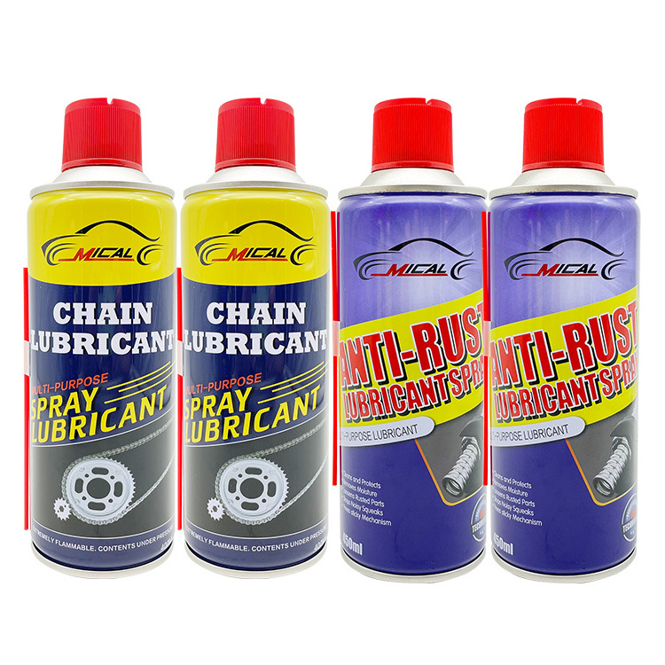 Car Multipurpose rust removal de-rust lubricating spray grease lubricant anti-rust spray lubricant