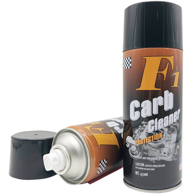 F1 Carb Choke Cleaner Spray  Carburetter Throttle Valve Cleaning for Car Engine OEM 450ml