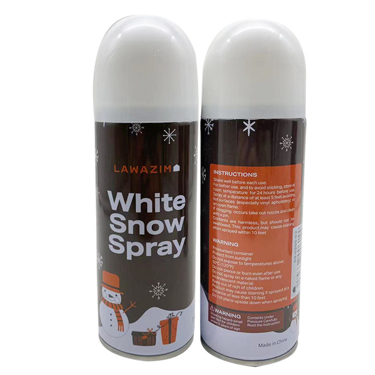 New Snow spray Carnival Christmas party decoration artificial white snow spray