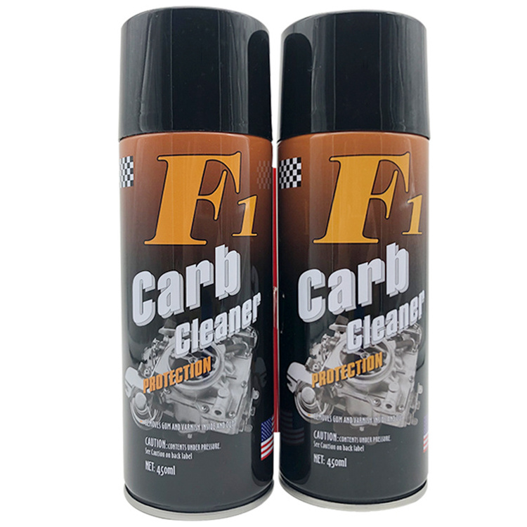 F1 Carb Choke Cleaner Spray  Carburetter Throttle Valve Cleaning for Car Engine OEM 450ml