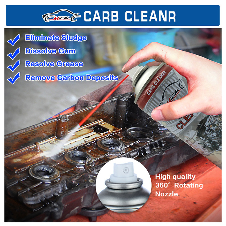 Newest Strong Powerful Carb Cleaner Spray Car Detailing Cleaning Engine Carbon Carburetor Carburetter Cleaner 450ml