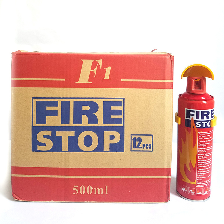 New product quality 500ml/1000ml Mini Spray Foam Fire Extinguisher Fire Stop Car Mini Fire Extinguisher