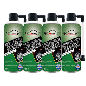 Aerosol Tire Sealer Inflator Spray Tyre Repair Spray 450ML