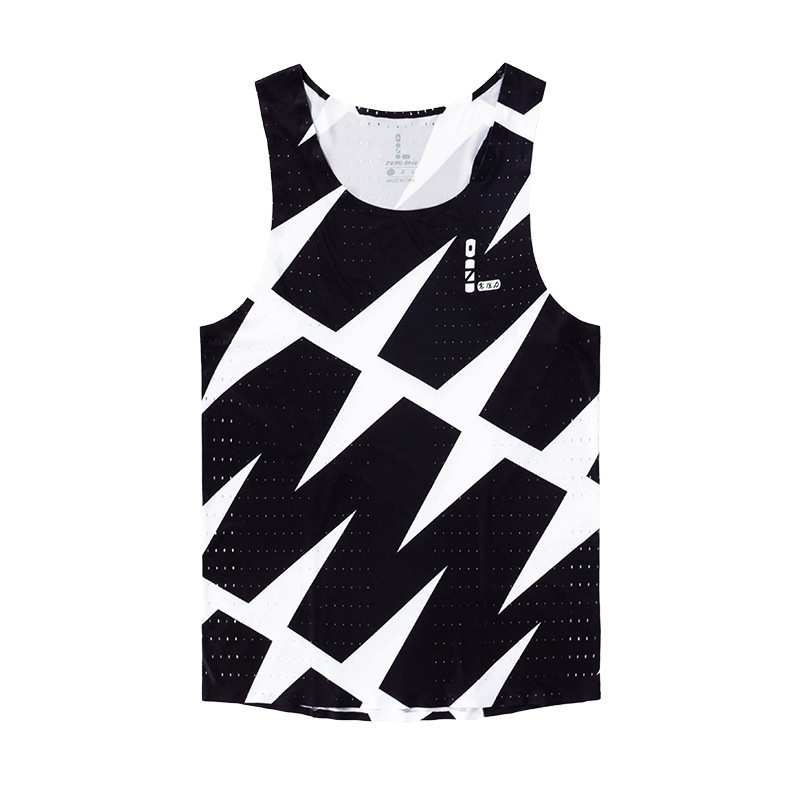 Manufacturer Sports Sleeveless Polyester Quick Dry fit Sublimation Vest Custom Running Marathon Singlet Tank Tops