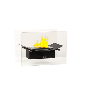 Tabletop portable ethanol fireplace indoor decoration