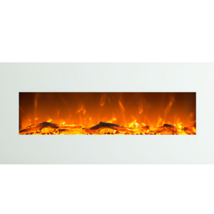 50" Wall Mounted artificial fire flame electric decorative fireplace led