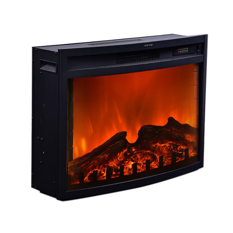 Micasa electric artificial fire flame cheap electric  wall mounted electric fireplace