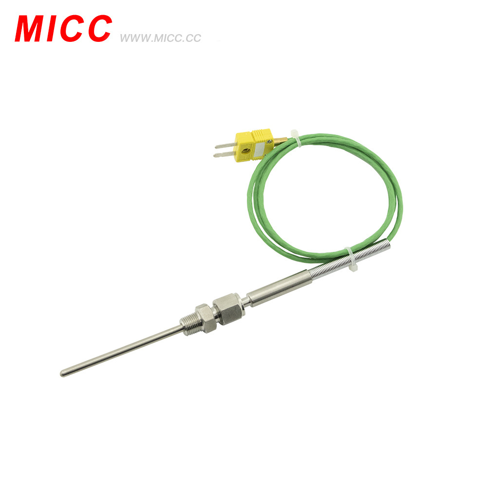 MICC J\K\E\T\PT100\CU50 All types available  Thermocouple Fast heat diffusion Screw thermocouple sheath thermocouple