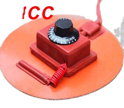 Electric Customized Silicone Rubber Heating Pad Heater with Digital Temperature Control