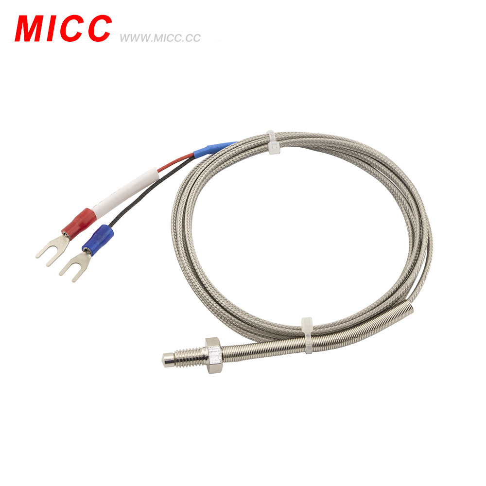 MICC J\K\E\T\PT100\CU50 All types available  Thermocouple Fast heat diffusion Screw thermocouple sheath thermocouple