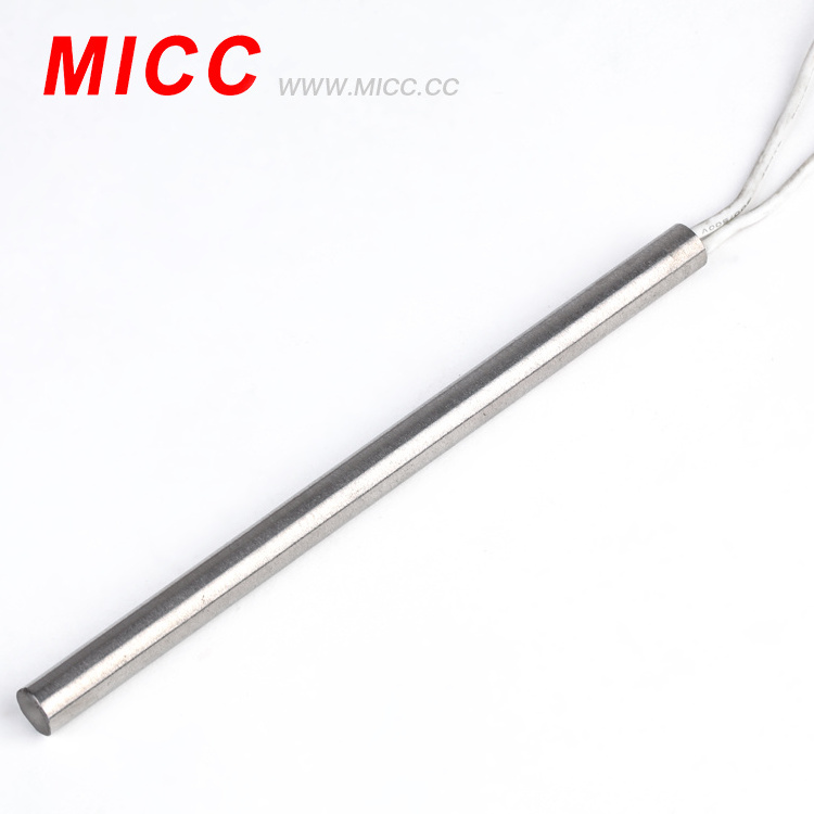 MICC cartridge heater with thermocouple cartridge heater element