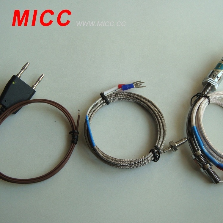 MICC Thermocouples Probes for Plastic Extruders J\K\E\T\PT100\CU50 Types available Thermocouple WRNT-303