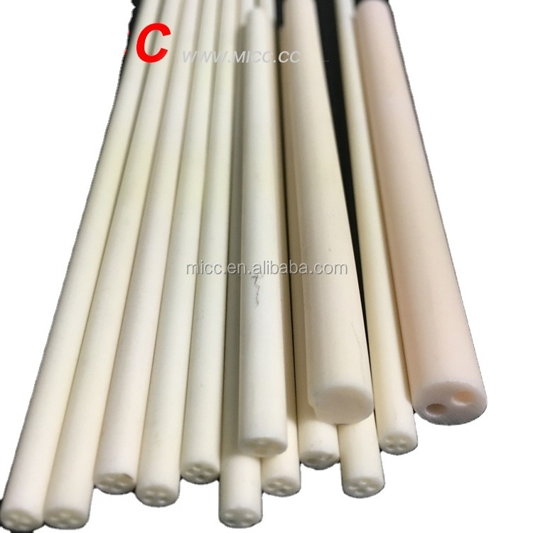 MICC High Temperature 95% 99% 99.7% Alumina Ceramic Tube For Thermocouple Ceramic Tube For Thermocouple