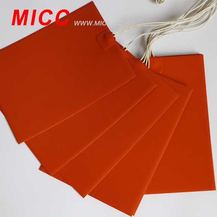 MICC Silicone Rubber Heater Flexible 5000w silicone heater for  snowboard press Heater For 3D Printer Bed