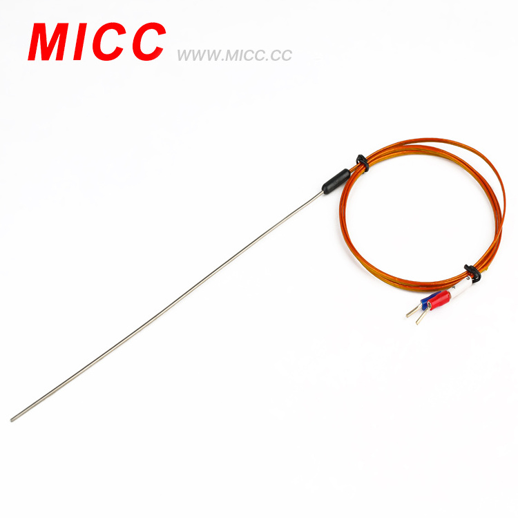 MICC k type thermocouple with screw and 2m long thermocouple wire