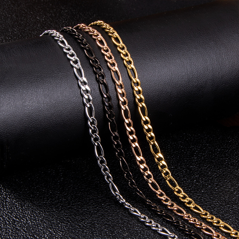 Wholesale Custom Rapper Design Silver Chain For Men Links Man Mens Designs 304 316 316L Stainless Steel Chain Necklace Chain