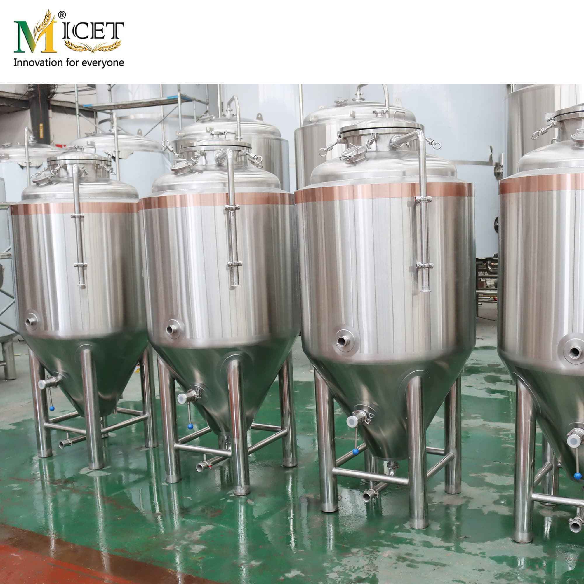 100L Stainless Steel Jacketed Cylindro Conical Fermenter Price